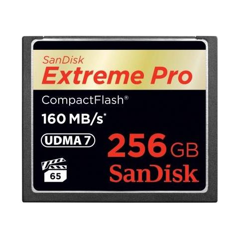 Compact Flash Extreme Pro 256GB (160MB / s lettura-150MB / s scrittura) - Foto 2