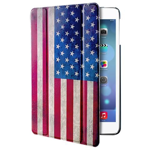Custodia ''zeta Slim'' iPad Air Con Magnete Pc+pu E Stand Up Usa Flag - Foto 1