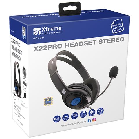 Cuffie Gaming X22PRO Stereo con Cavo Connettore Jack 3.5 mm Microfono Omnidirezionale - Foto 5