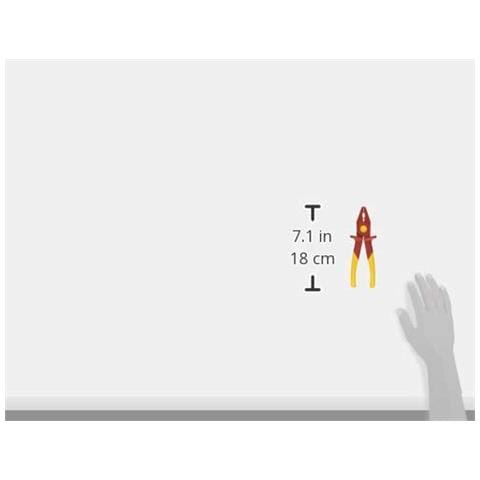 Pinza prensile, (180 mm) in resina Isolanti Isolamento 1000V 98 62 01 - Foto 2