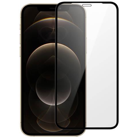 Vetro Temperato Per Iphone 12 Pro Max Protezione Integrale Ultra-resistente 9h, Nero Trasparente - Foto 15