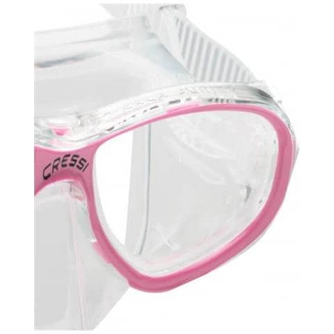 Perla Maschera Junior Trasparente Trasparente / rosa - Foto 2