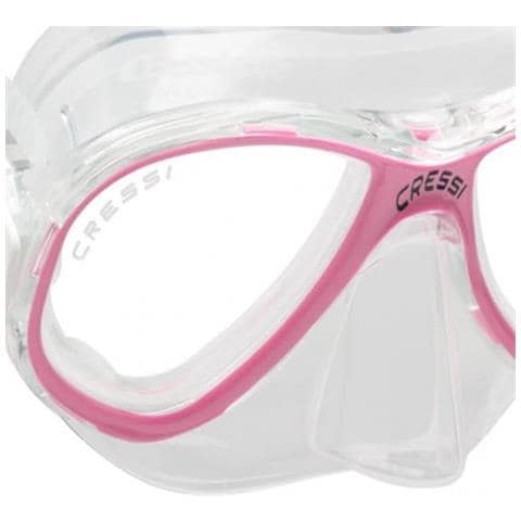Perla Maschera Junior Trasparente Trasparente / rosa - Foto 3