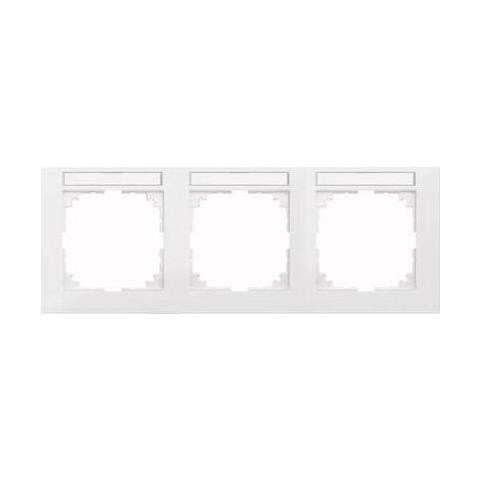 Meg4031-3625 Bianco Placca Copripresa E Copri Interruttori - Foto 1