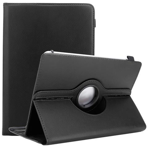 Custodia Per Tablet Compatibile Con Sony Xperia Tablet Z2 (10.1 Zoll) In Nero - Coperchio Protettivo A 360 Gradi Fatto Di Finta Pelle Con Funzione Di Stand E Banda Elastica - Foto 1