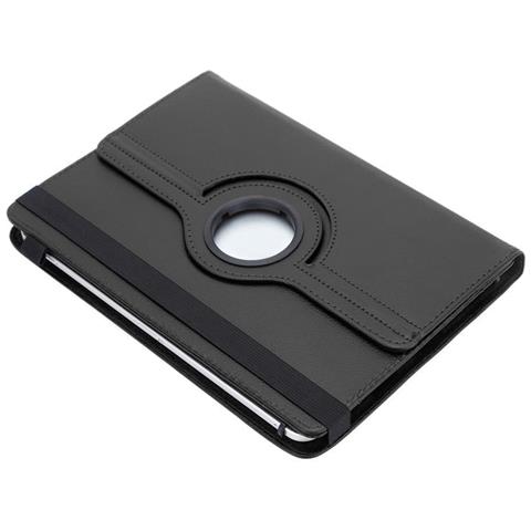 Custodia Per Tablet Compatibile Con Sony Xperia Tablet Z2 (10.1 Zoll) In Nero - Coperchio Protettivo A 360 Gradi Fatto Di Finta Pelle Con Funzione Di Stand E Banda Elastica - Foto 5