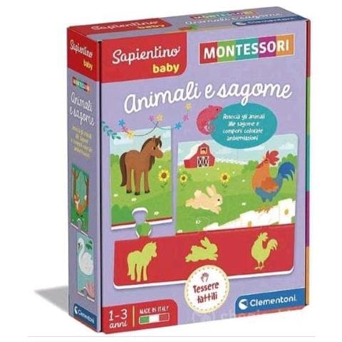 Sapientino Montessori Baby Animali E Sagome Gioco Educativo - Foto 1