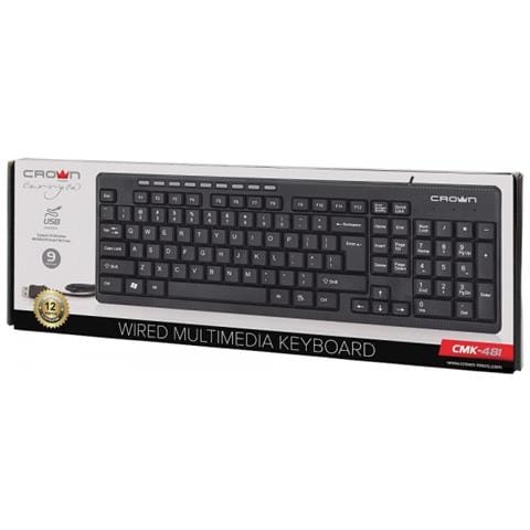 Tastiera USB CMK-481 (Layout Italiano) Colore Nero - Foto 3