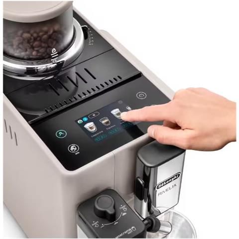Macchina da Caffè Espresso Automatica Rivelia Serbatoio 1.4 Lt. Potenza 1450 Watt Colore Beige - Foto 2