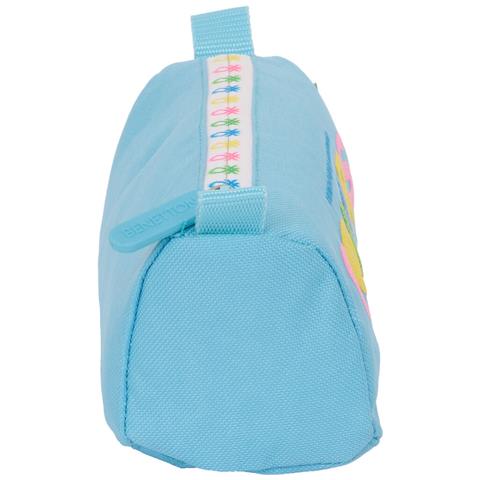 Astuccio Scuola Benetton Spring Blu Cielo 21 X 8 X 7 Cm - Foto 3
