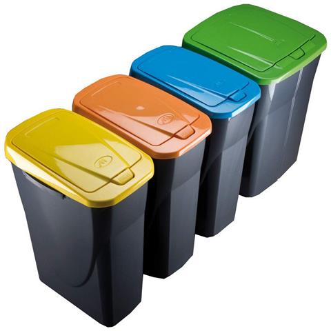 Cestino Nero /verde Polipropilene (15 L) - Foto 2