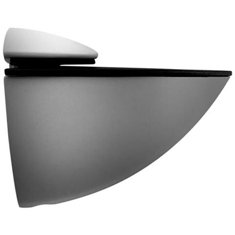 Staffe E Supporti Per Mensole Micel Sp07 Argentato Zamak 110 X 87 Mm (2 Unità) - Foto 1