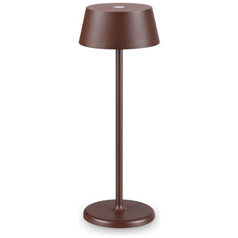 Lampada Da Tavolo Contemporanea Pure Metallo Coffee Led 1,5w 3000k Ip54 - Foto 1