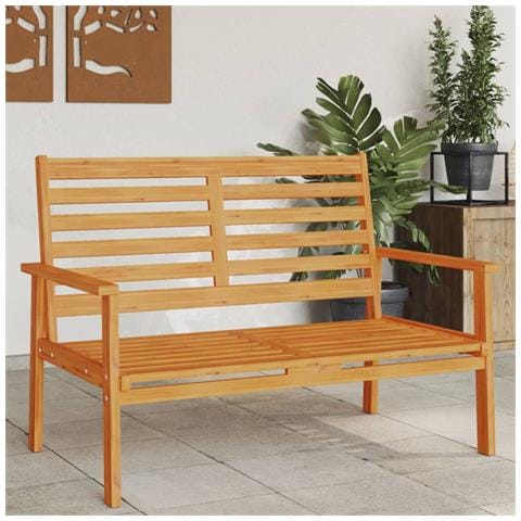 Panca Divano da Giardino 120 cm in Legno Massello di Acacia - Foto 1