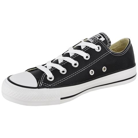 Chuck Taylor Ox Leather 132174c, Unisex, Nero, 41 - Foto 2