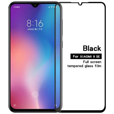 Full Cover 2.5d Glass Xiaomi Mi 9 Se Anti-static / Japan Glue Black - Foto 1