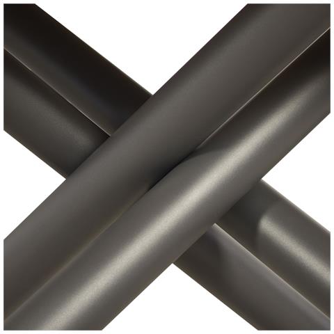 Tavolo Allungabile 90x130/234 Cm Famas Premium Noce Telaio Antracite - Foto 2