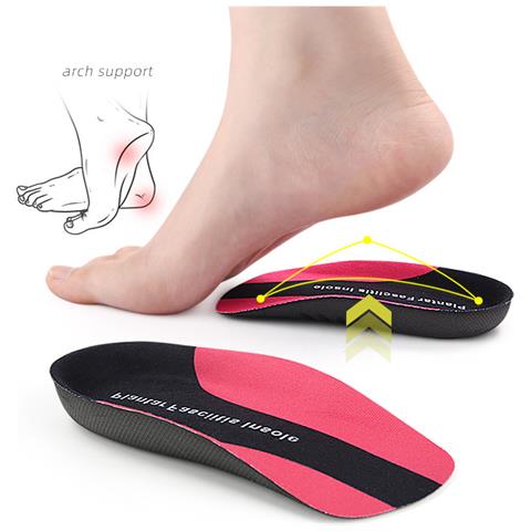 Solette Di Supporto Dell'arco Plantare Per Piedi Piatti Black+blue L - Foto 2