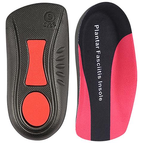 Solette Di Supporto Dell'arco Plantare Per Piedi Piatti Black+blue L - Foto 1