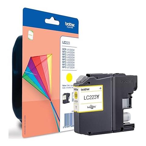 Cartuccia Original Brother D'inchiostro Giallo LC-223 ~ 550 Pagine - Foto 1