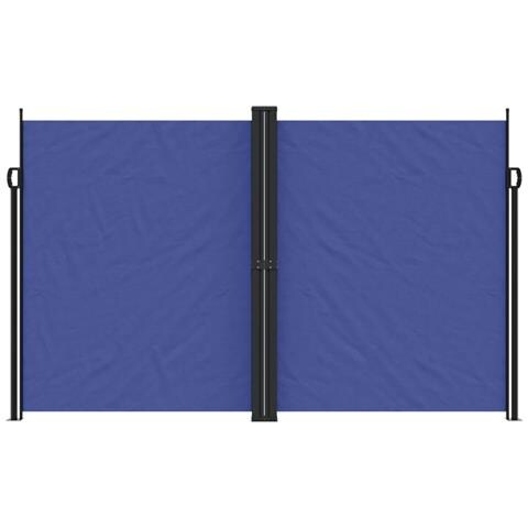 Tenda Da Sole Laterale Retrattile Blu 200x1200 Cm - Foto 3