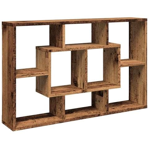 Scaffale A Parete Legno Antico 85x16x52,5 Cm Legno Multistrato - Foto 2