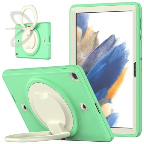 Custodia Verde Per Samsung Galaxy Tab A8 10.5"" Con Cintura Regolabile E Stile Unico! - Foto 1