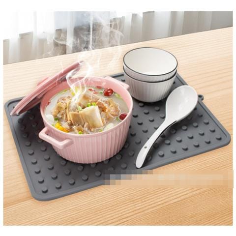 Efficiente Tappetino Asciuga Stoviglie In Silicone: Protezione Per Piano Di Lavoro Da Cucina - Foto 6