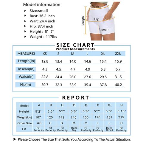Pantaloncini A Compressione - Perfetti Per Yoga E Fitness White M - Foto 3
