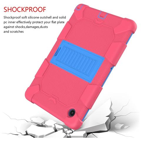 Custodia Per Samsung Galaxy Tab A7 10.4"" Antiurto Con Supporto Rosa - Foto 4