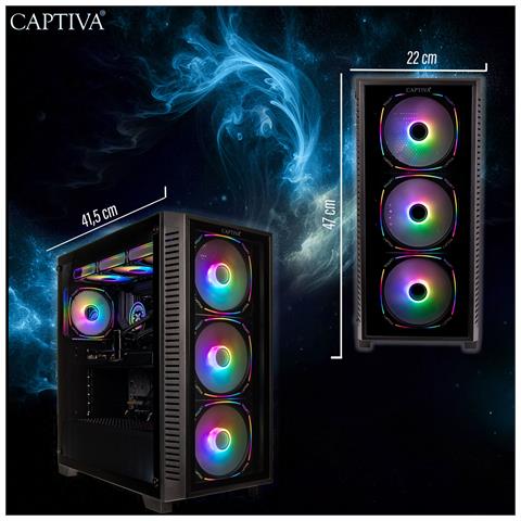 95484 PC /stazione di lavoro Intel® Core™ i7 i7-14700KF 32 GB DDR4-SDRAM 1 TB SSD NVIDIA GeForce RTX 5060 Ti Nero - Foto 2