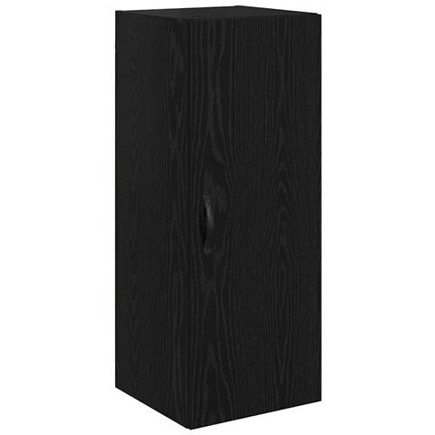 Pensile Rovere Nero 34,5 x 34 x 90 cm Legno multistrato - Foto 1
