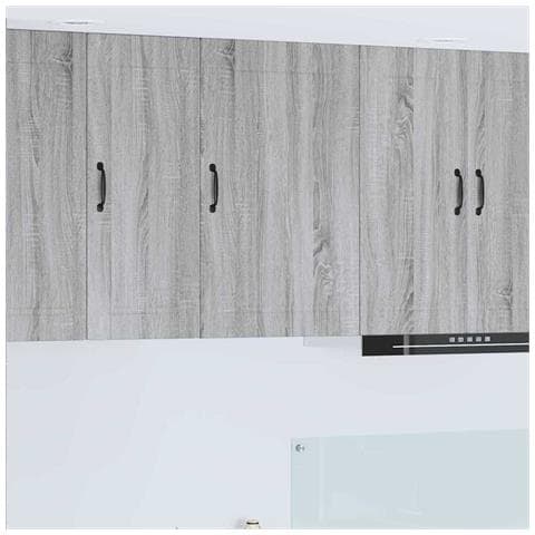 Pensile cucina Grigio Sonoma 50 x 31 x 80 cm Legno multistrato - Foto 2