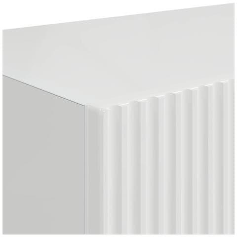 Mobile TV da parete Bianco Lucido 60 x 31 x 29.5 cm - Foto 9