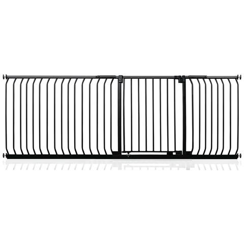 Safetots Cancelletto Di Sicurezza Elite, 216cm - 225cm, Nero Opaco - Foto 1