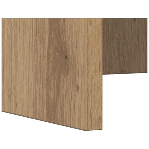 Scrivania a parete Rovere artigianale 100 x 45 x 30 cm - Foto 9