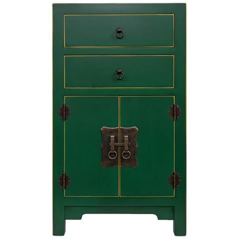 Mobile Da Ingresso In Legno Con 2 Cassetti E 2 Porte 45x26x81 - Foto 2