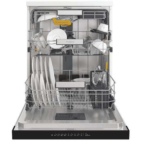 W8F HS61X, Lavastoviglie MaxiSpace 60cm, classe A, 15 coperti, 41dBA, Inox - Foto 3