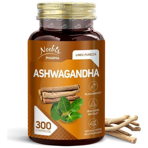 Ashwagandha 300 Compresse - Estratto di Radice - Tono, Energia ed Equilibrio Quotidiano - Foto 1