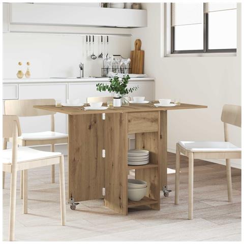 Tavolo da Pranzo 115 x 70 x 75 cm Legno ingegnerizzato - Foto 2