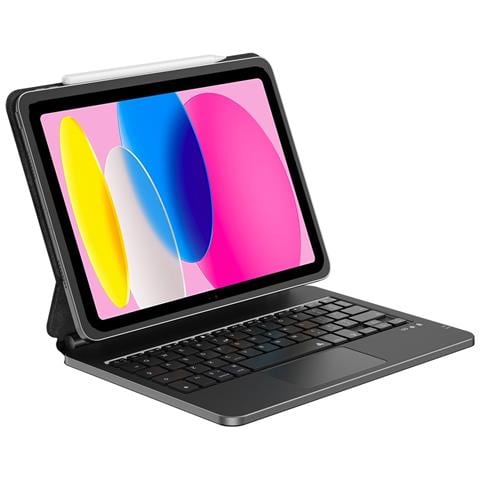 Custodia con Tastiera per Apple iPad - Pelle Sintetica, Pelle - Foto 1