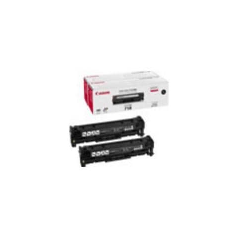 2662B005 Toner Originale Nero per LBP-7200 Capacità 3400 Pagine Confezione 2 pezzi - Foto 1