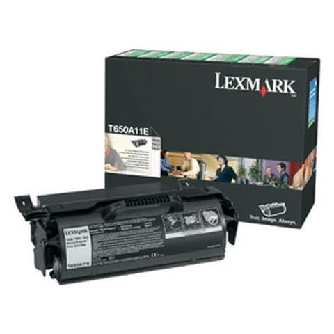 T650A11E Toner Originale Nero per Lexmark T650 / T652 / T654 Capacità 7000 Pagine - Foto 6