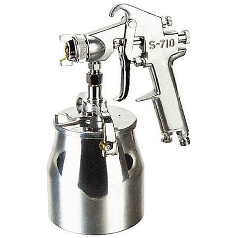 Aerografo Convenzionale Manuale Inferiore A Bassa Pressione Modello S710 - Ugello Ø 1,0 Mm - Foto 1