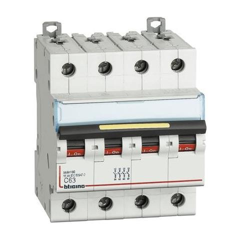 Ft84c63 - Btdin160 - Interruttore Magnetotermico 4p Curva C 63a 16ka - Foto 2