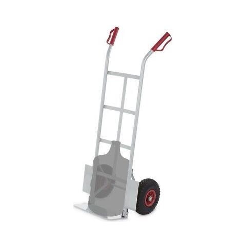 Carrello portapacchi kg 200 pieghevole pneomatiche 255 acciaio - Foto 4