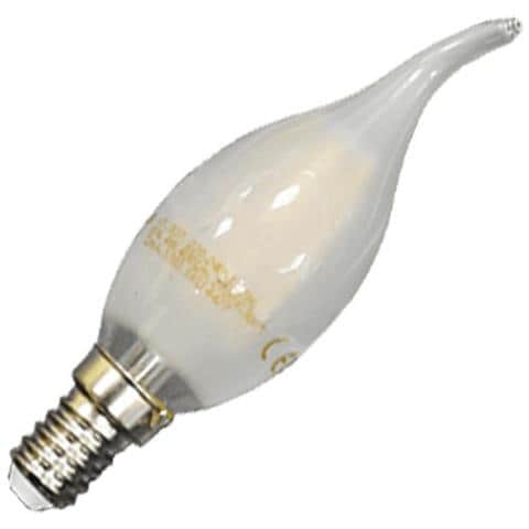 Lampadine Led E14 4w Filamento Smd Candela Fiamma Frost Luce Naturale 4500k Vt-1937 4478 - Foto 3