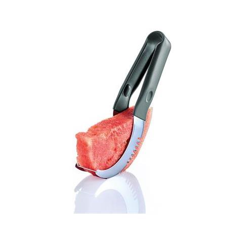 Taglia-anguria ""hook"" Silicone / acciaio Inossidabile - Foto 2