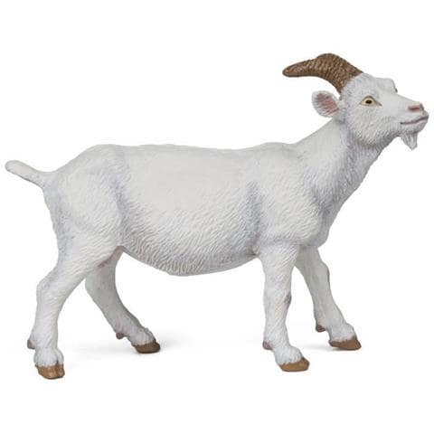 Statuetta Di Capra - Bianca - Foto 1