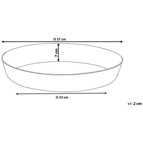 Vassoio Suez Metallo Oro - Foto 15